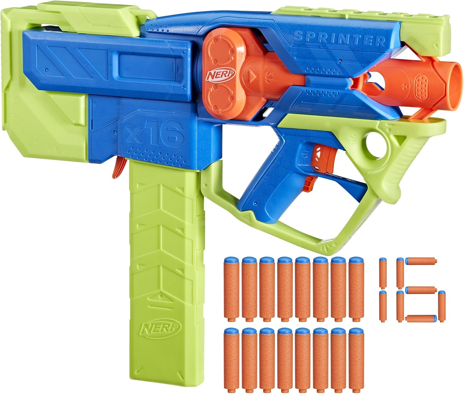 Nerf N Series Gear up Pack - 3 Blasters, 18 Darts, Ages 8+ image number 1