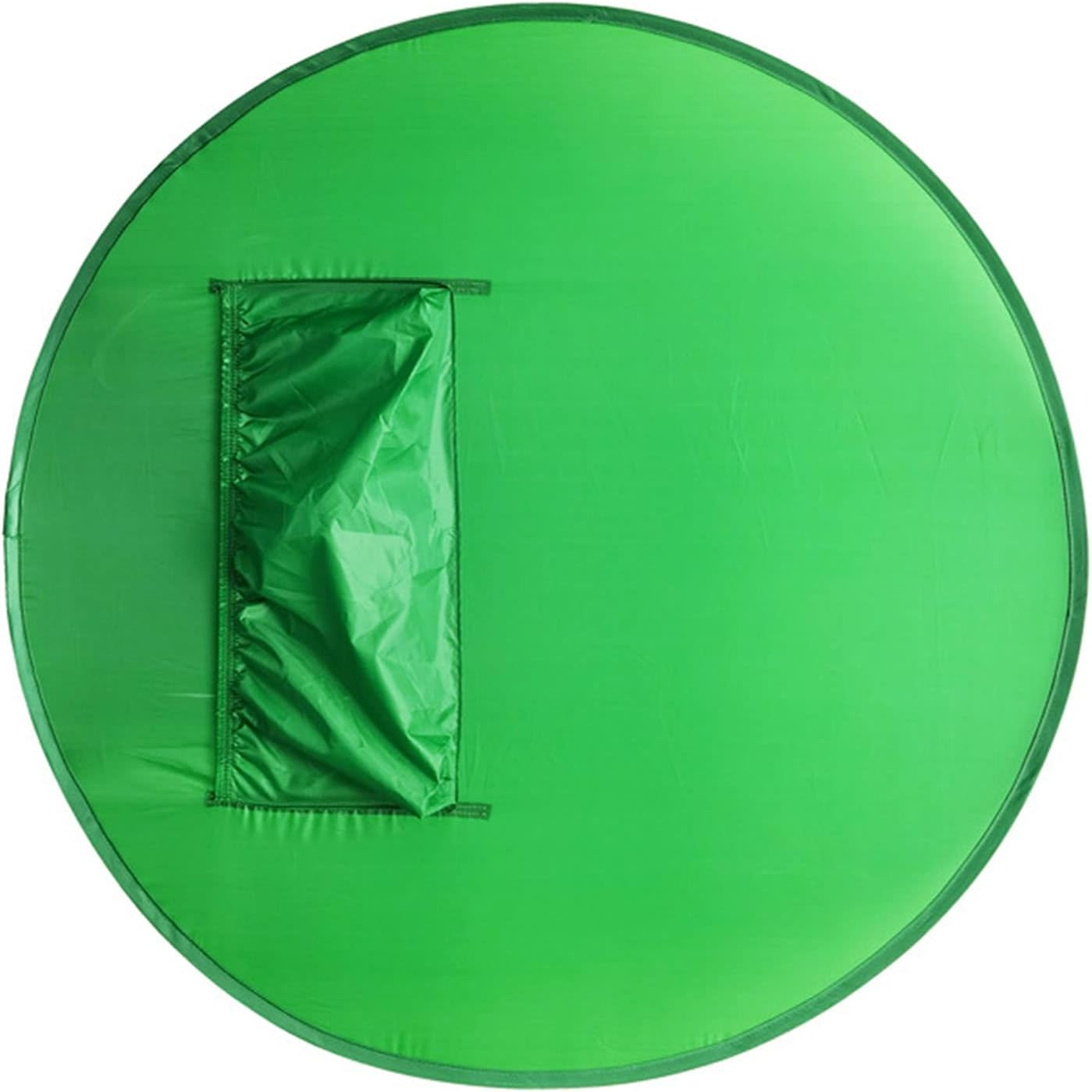 Green Screen, 142Cm round Portable Folding Backdrop for Video Recording, Photography, Live Streaming, Gaming, Small Collapsible Chair Background Cloth Greenscreen, Easy Setup