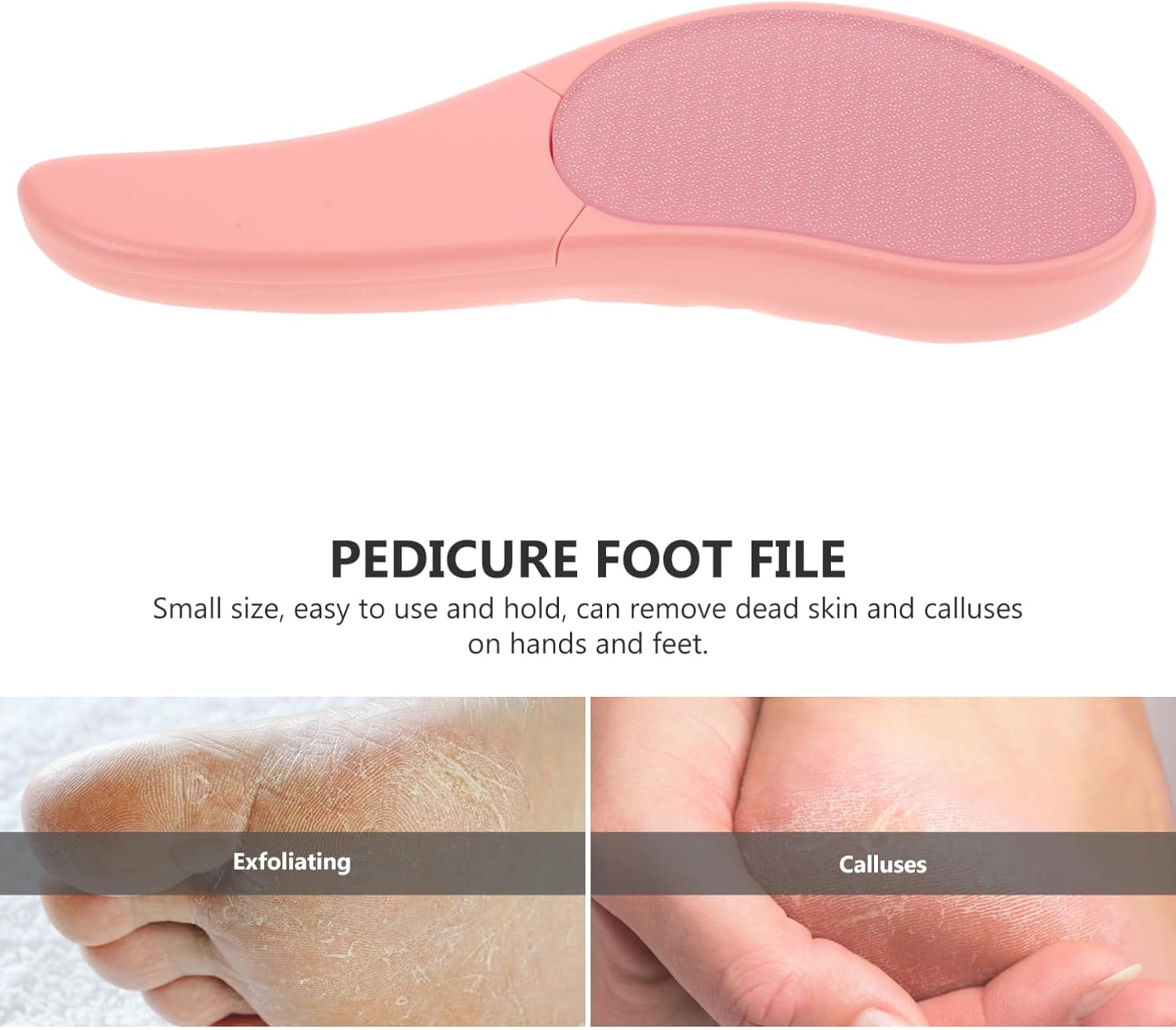 VICASKY Handheld Foot File Callus Remover for Dead Skin Removal Manual Foot Rubbing Board for Home Use image number 1