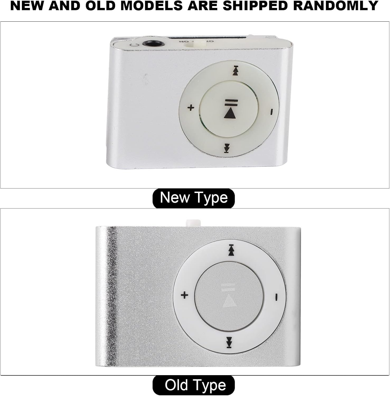 8GB MP3 Player, Portable Digital Music Player with Earphone and USB Cable, Sports Mini MP3 Backclip LCD Mini Screen Music Media Player - Black image number 2