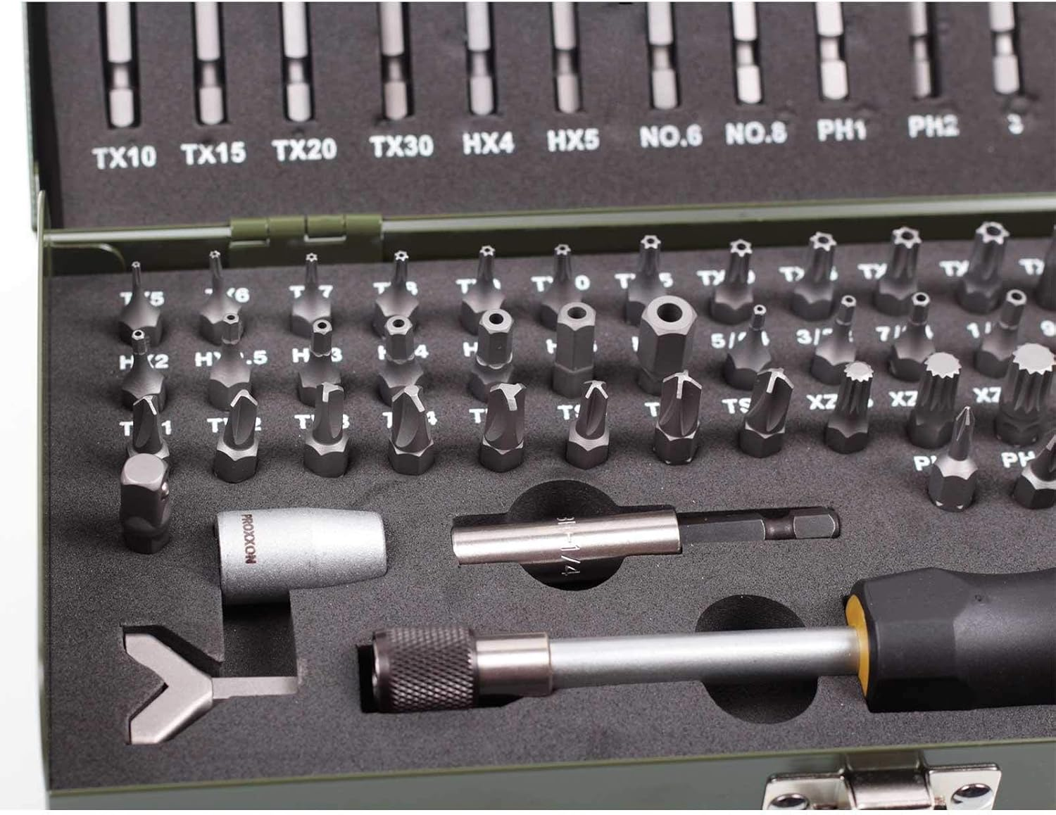 Proxxon 23107 Special 75 Piece Screwdriver Set image number 3