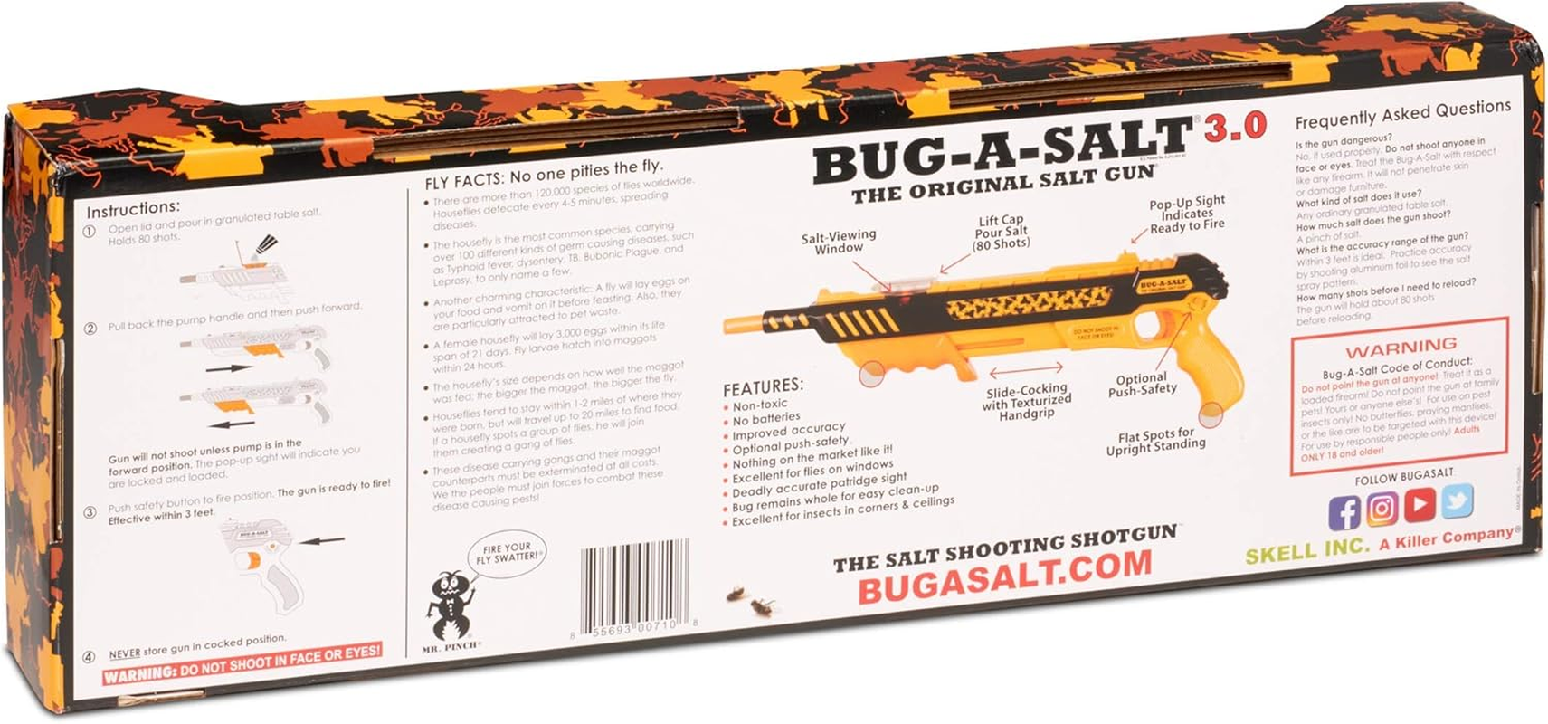 Bug-A-Salt Orange Crush 3.0, Spring Piston image number 4