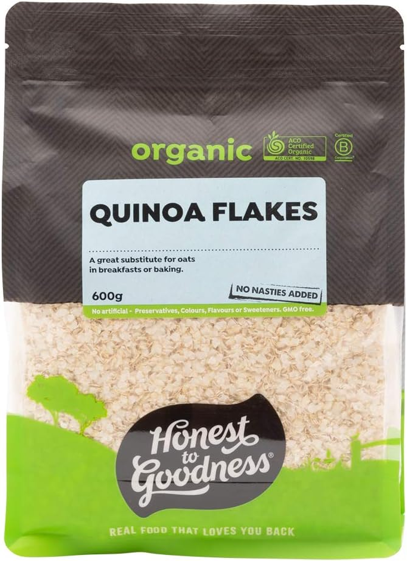 Honest to Goodness Organic Quinoa Flakes 600 G