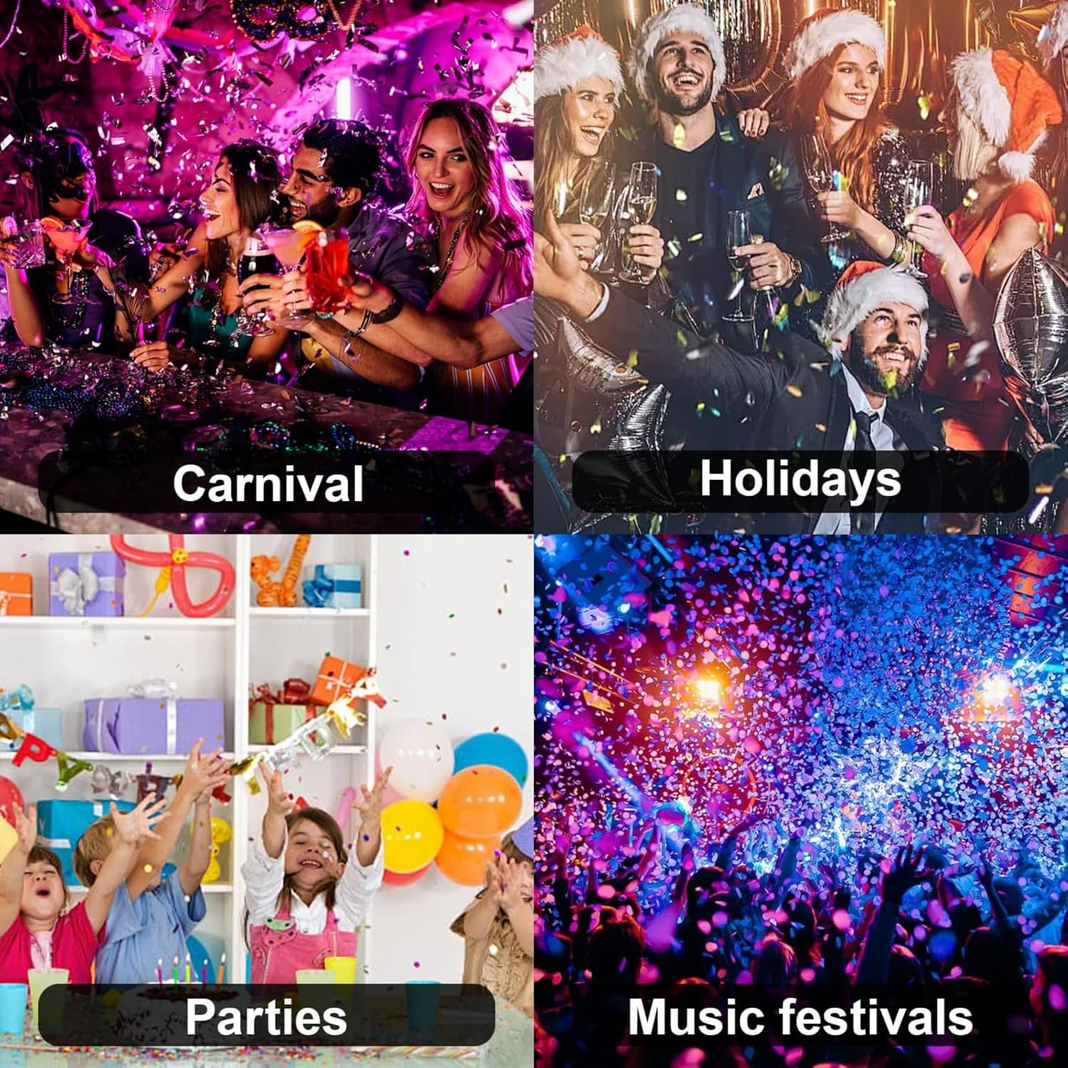 Holographic Body Glitter Gel Stick - Chunky Face & Hair Shimmer, JOMWEN Glue-Free & Waterproof Makeup for Festivals, Raves, Concerts, Halloween Accessories (04 Pink, 1 Pack) - 01 Rainbow image number 6