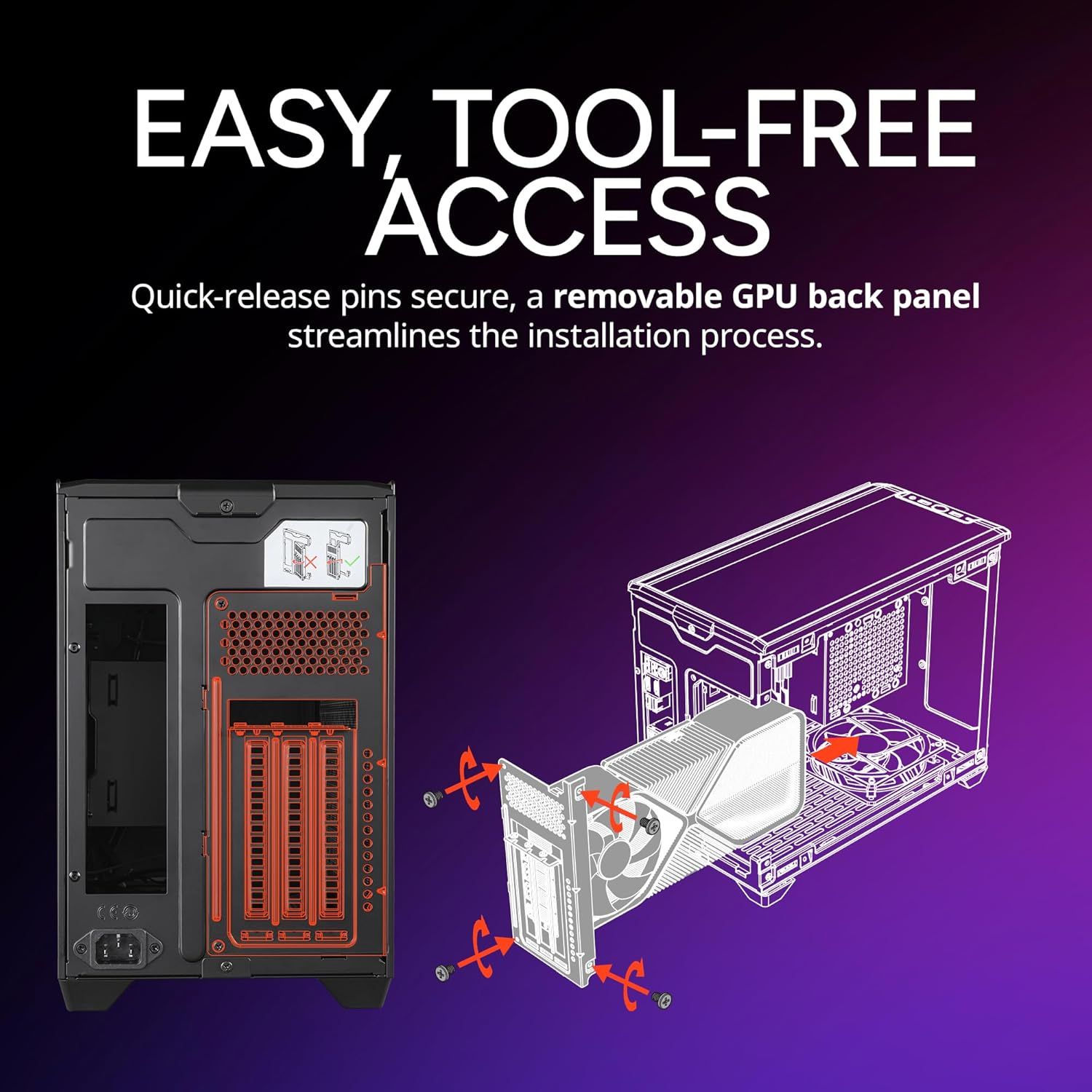 Cooler Master NR200P V2 Mini-Itx 18L PC Case, Top-Mount 240Mm|280Mm Liquid Cooler, 356Mm Vertical Mounting 3.5-Slot GPU, Tempered |Vented Panel, USB 3.2 Gen 2X2 Type C (NR200PV2-KCNN-S00)