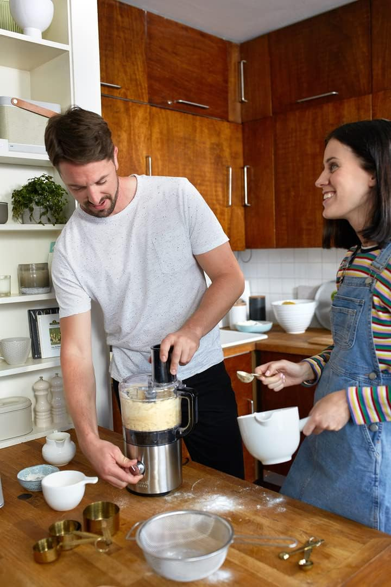 Russell Hobbs 25280-56 Multi Food Processor (Chopper/Cutting/Rasp) Compact Food Processor (Space-Saving Design, 1.2 L Dishwasher Safe Mixing Bowl, Stainless Steel Disc, Chopper) image number 3