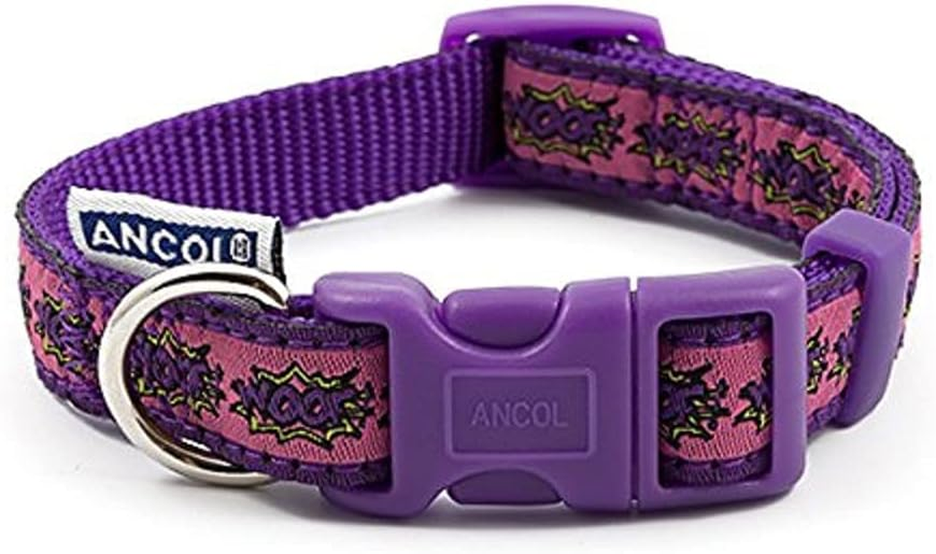 Ancol Woof Dog Collar, 45-70 Cm