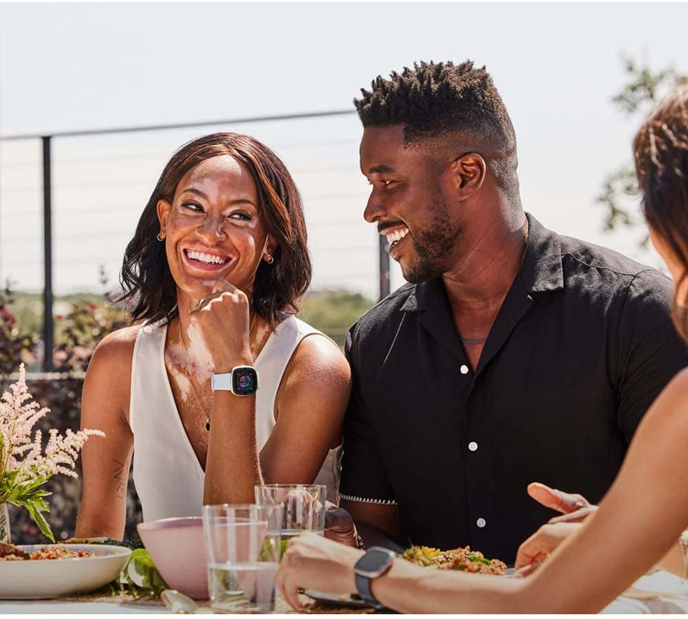 Google Fitbit Sense 2 - Smartwatch Women/Men - Fitness Watch with Built-In GPS and Phone Function - Fitness Tracking with Stress Management, ECG and Sleep Analysis - Compatible with Android/Ios image number 4