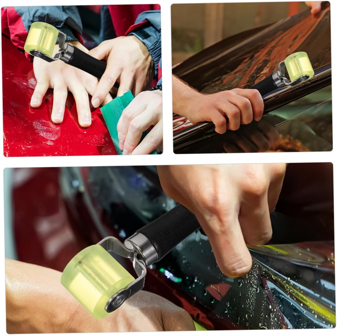 SEWOART Automotive Soundproofing Roller Deadening Pad for Car Noise Reduction Rubber Construction Easy Diy Installation Tool image number 6