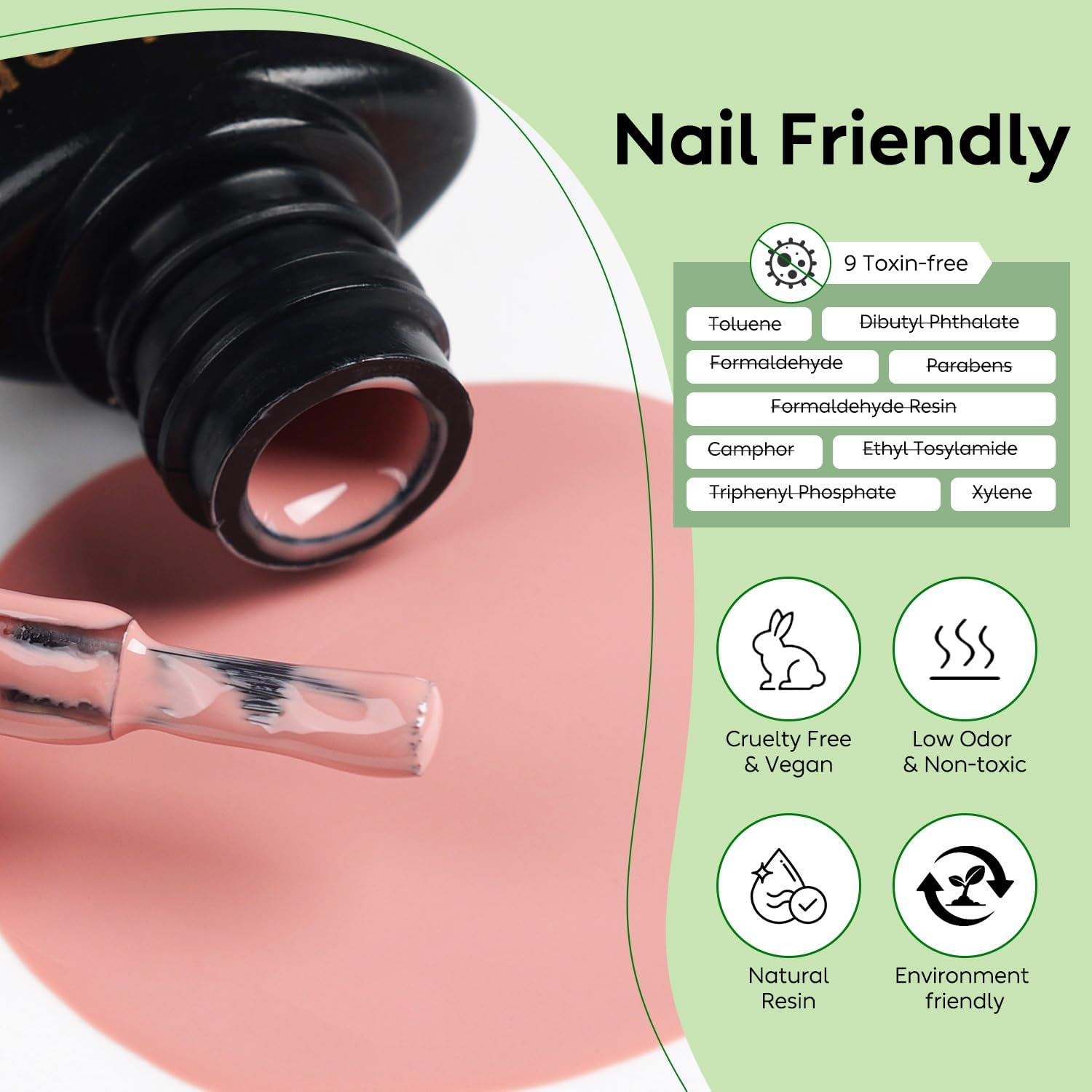 Luxbon 12 Pcs Gel Nail Polish Set - Fall Colour Set Long Lasting Autumn Gel Polish, Uv Led Soak off Nail Art Designs Manicure Kit 013 image number 6