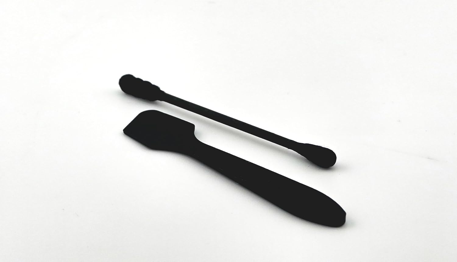 TH KS10 Kit of Swabs 10Pcs Black + Tips 2Pcs Black + Spatula