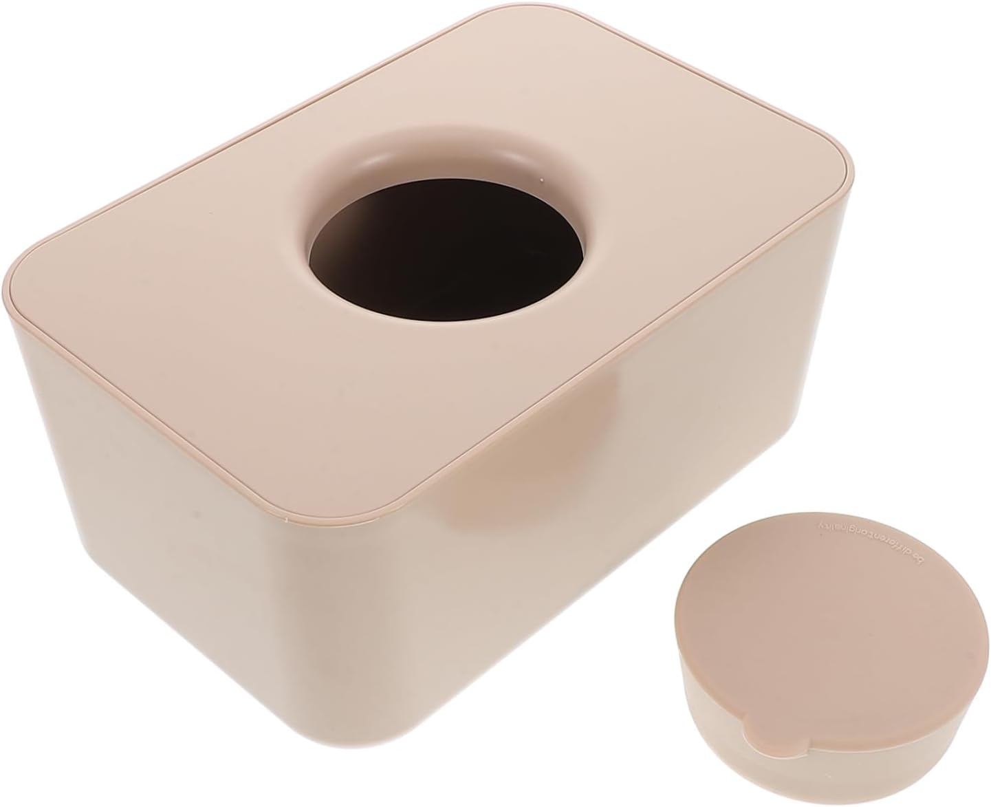 Ciieeo Silicone Wet Tissue Box Lid Rectangular Tissue Box Holder for Cleaning Products for Diaper Wipe Holders for Desktop image number 1