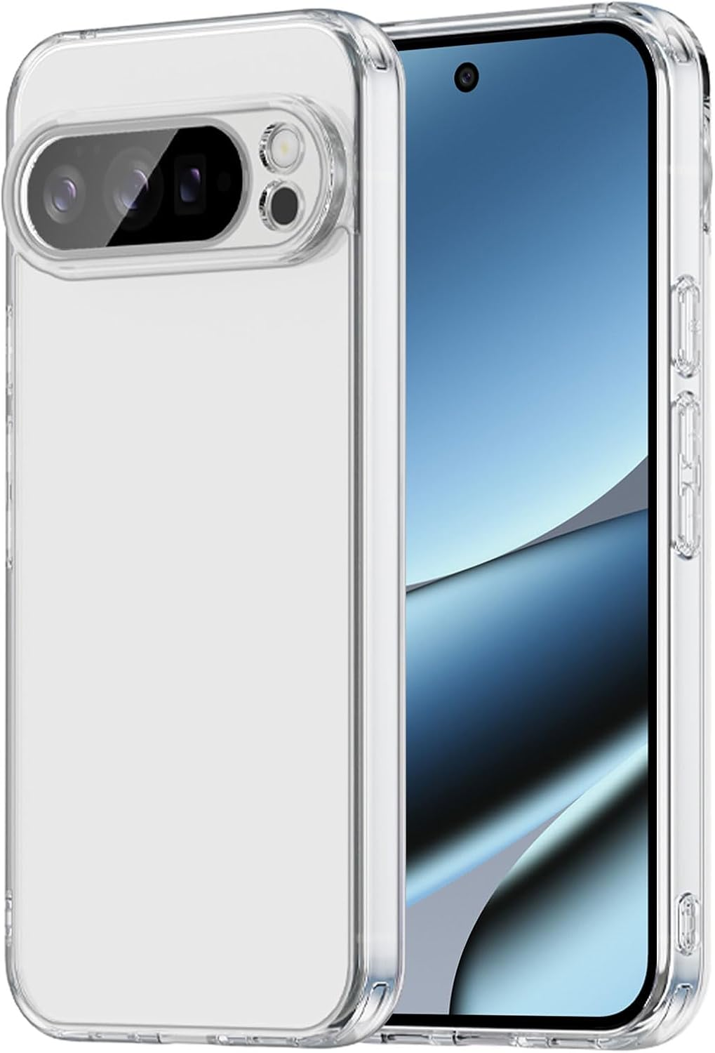 Hidwee Crystal Clear Case Compatible with Sony Xperia 10 VII Case, Non-Yellowing Clear Ultra Thin Soft Silicone TPU Mobile Phone Case Shockproof Scratch-Resistant Anti-Fall Protective Case