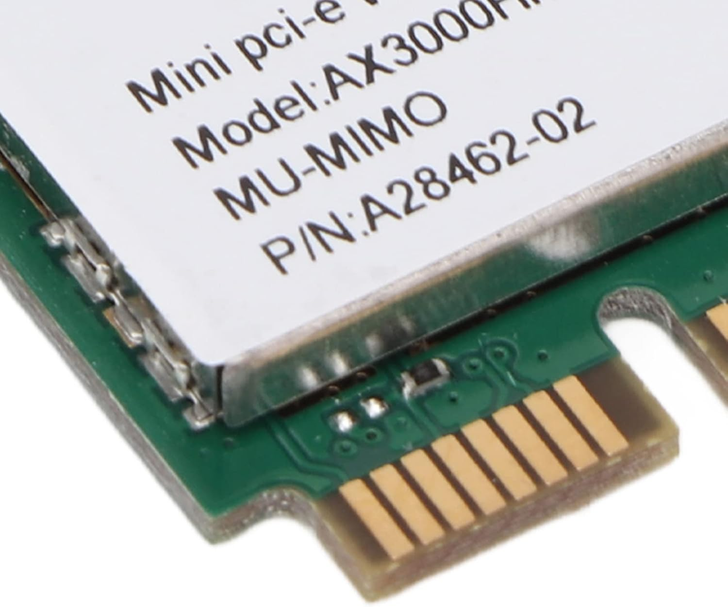 AX3000HMW Dual Band Mini Pcie Wifi Network Card 802.11AX AC, 3000Mbps Wireless Card Mini Pcie Wifi6 Adapter, High Speed Wifi Adapter for Laptop PC