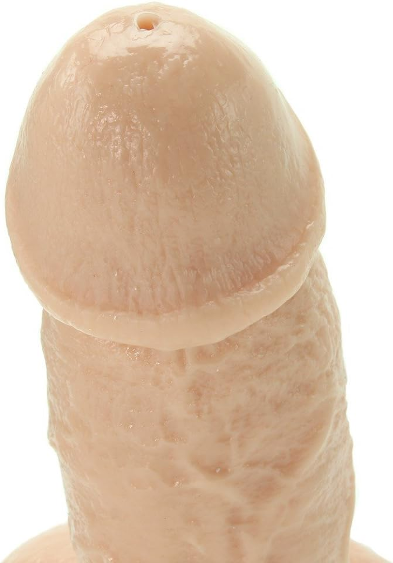 Doc Johnson the Amazing Squirting Realistic Cock with 1 Oz. Bottle of Splooge Juice - Vanilla image number 2