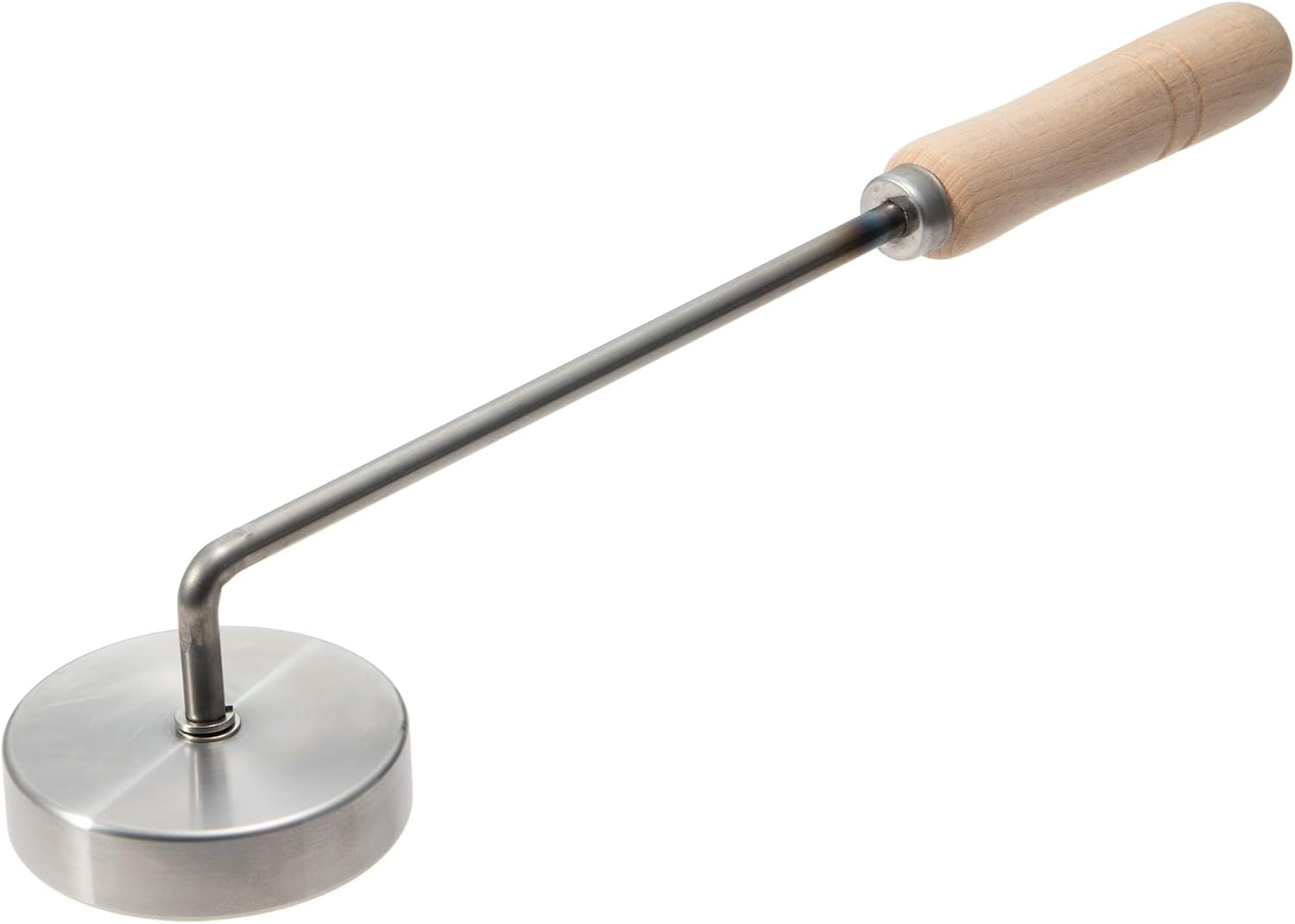 Endoshoji WKY12008 Commercial Caramelizer with Wooden Handle, 3.1 Inches (8 Cm), Round, Copper, Made in Japan