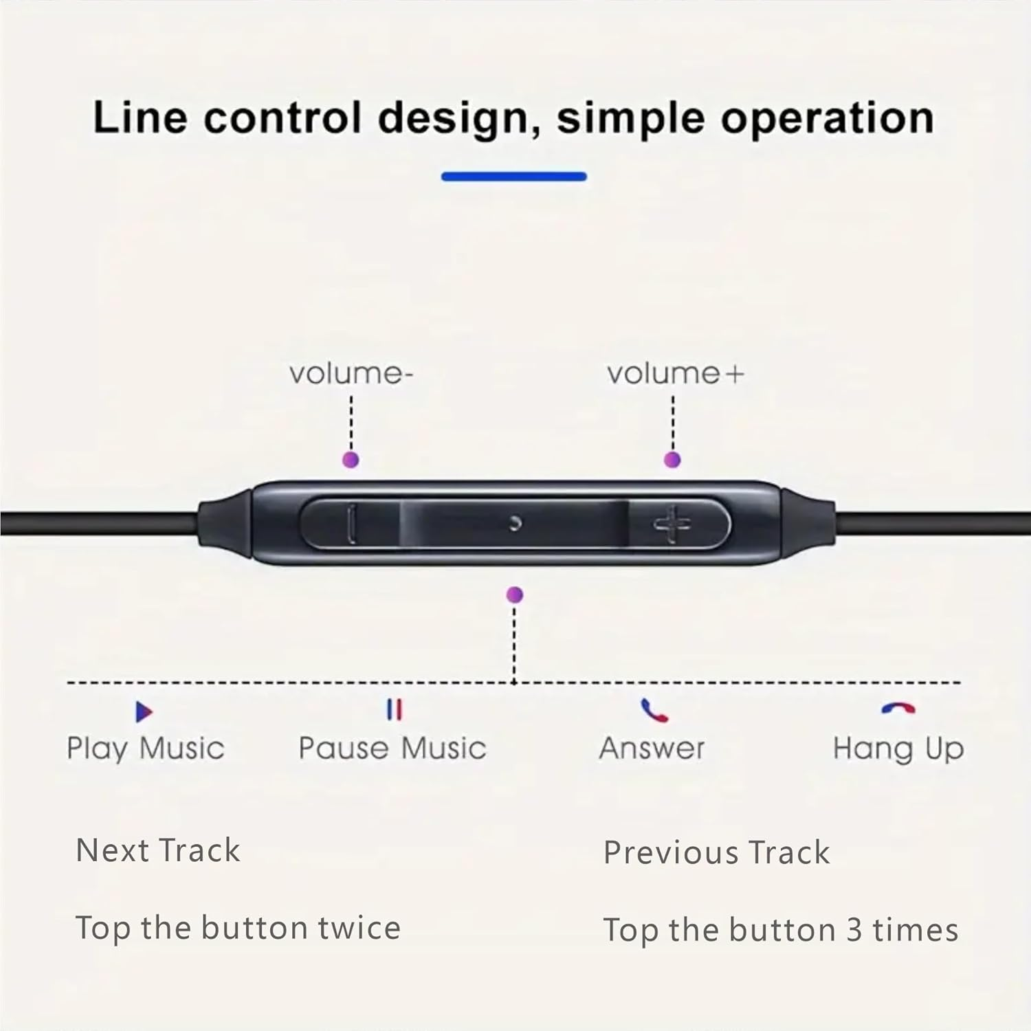 2022 Earbuds Stereo Headphones for Samsung Galaxy Galaxy S10, S10E, S10+, S8, S8+, S9, S9+, Note 9- Designed by AKG - 3.5 Mm Jack with Microphone and Volume Buttons (Black) image number 6