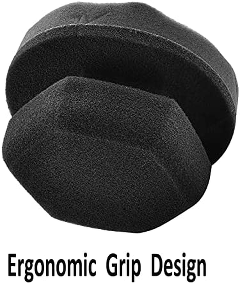 IPELY 2 Pack Large Tire Dressing Applicator Pad, Durable and Reusable Hex-Grip Tire Detailing Tool for Applying Tire Shine image number 5