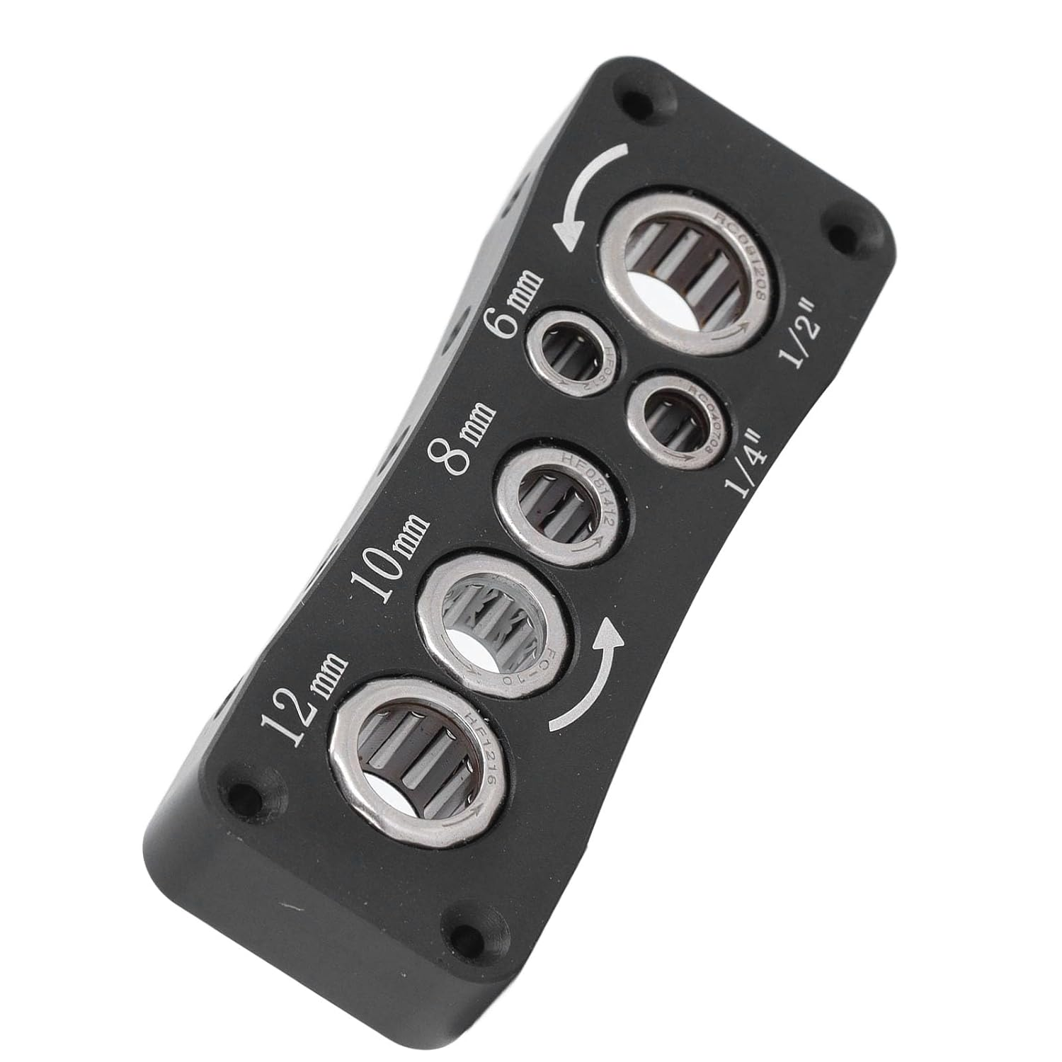 High Carbon Steel Router Bit Holder, Multifunctional Lightweight Router Bit Tray, Efficient Tool Changes, Portable Router Bit Organizer image number 2