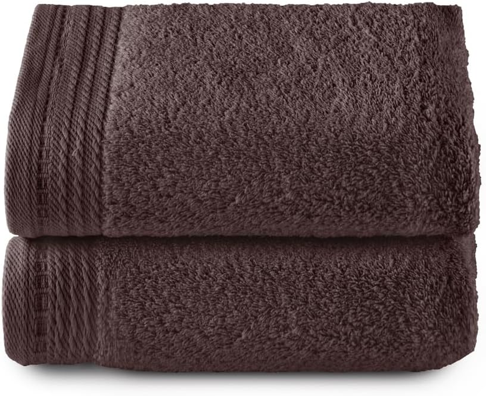 Top Towel - Premium - Large Bath Towels - Bath Towels - 2 Hand Towels - 50 X 100 Cm - 100% Cotton - 600 G - Red