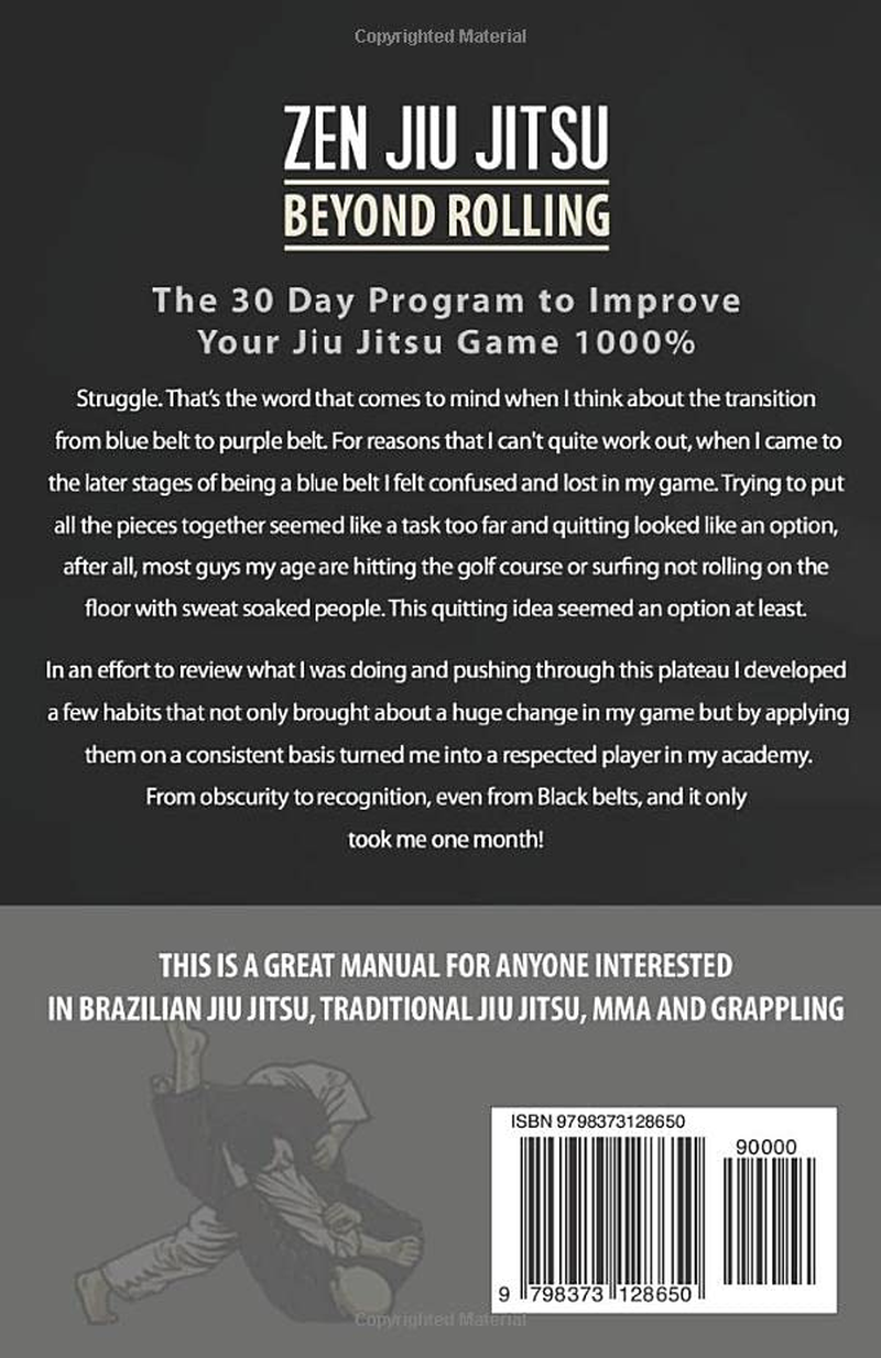 Zen Jiu Jitsu: the 30 Day Program to Improve Your Game 1000% image number 1