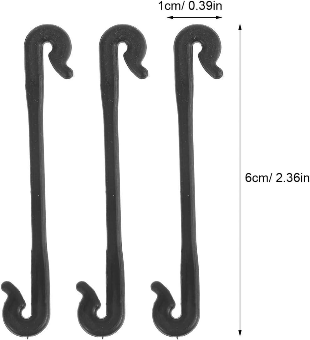 Iplusmile 100Pcs Garden Plant Support Clips Grape Stem Clamps for Vine Trees for Hanging Melons Fruit Yield Health Supplies image number 2