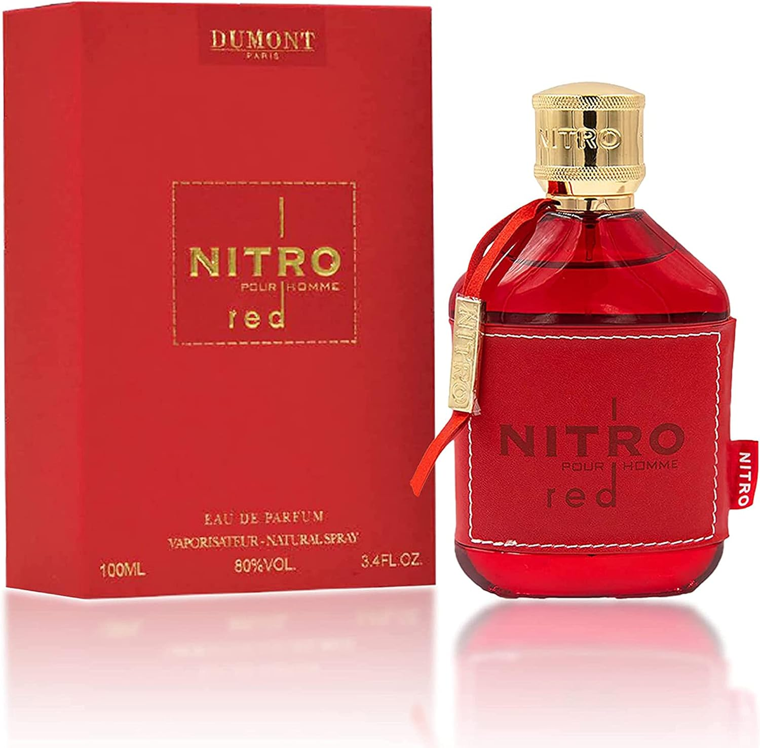 Nitro Red by Dumont for Men - 3.4 Oz EDP Spray image number 6