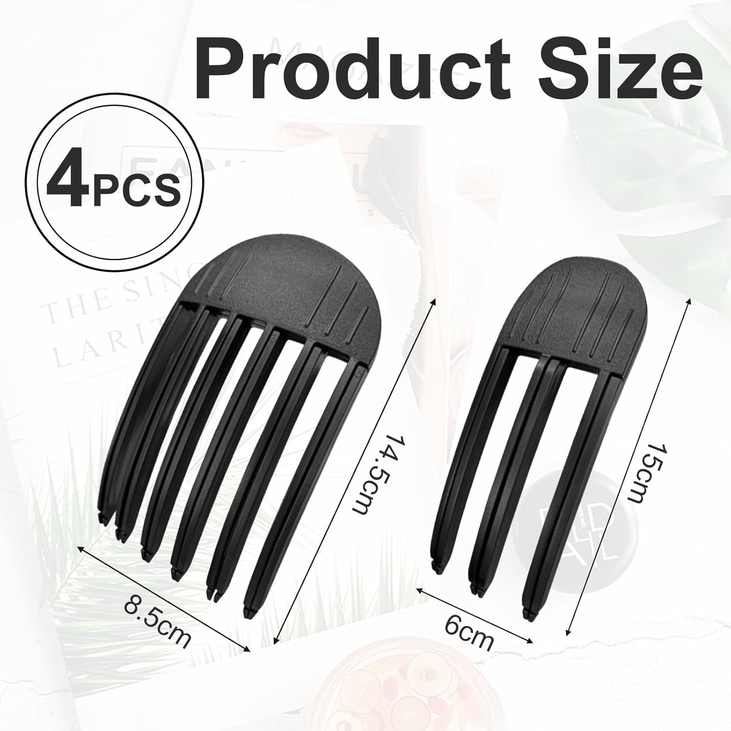 SZSMW 4 Volume Clips, Volume Clips, Hair Root, Volume Clips, Suitable for All Hair Types and Styles, It Can Help You Create the Ideal Hairstyle, Perfect for Travel or Holidays image number 6