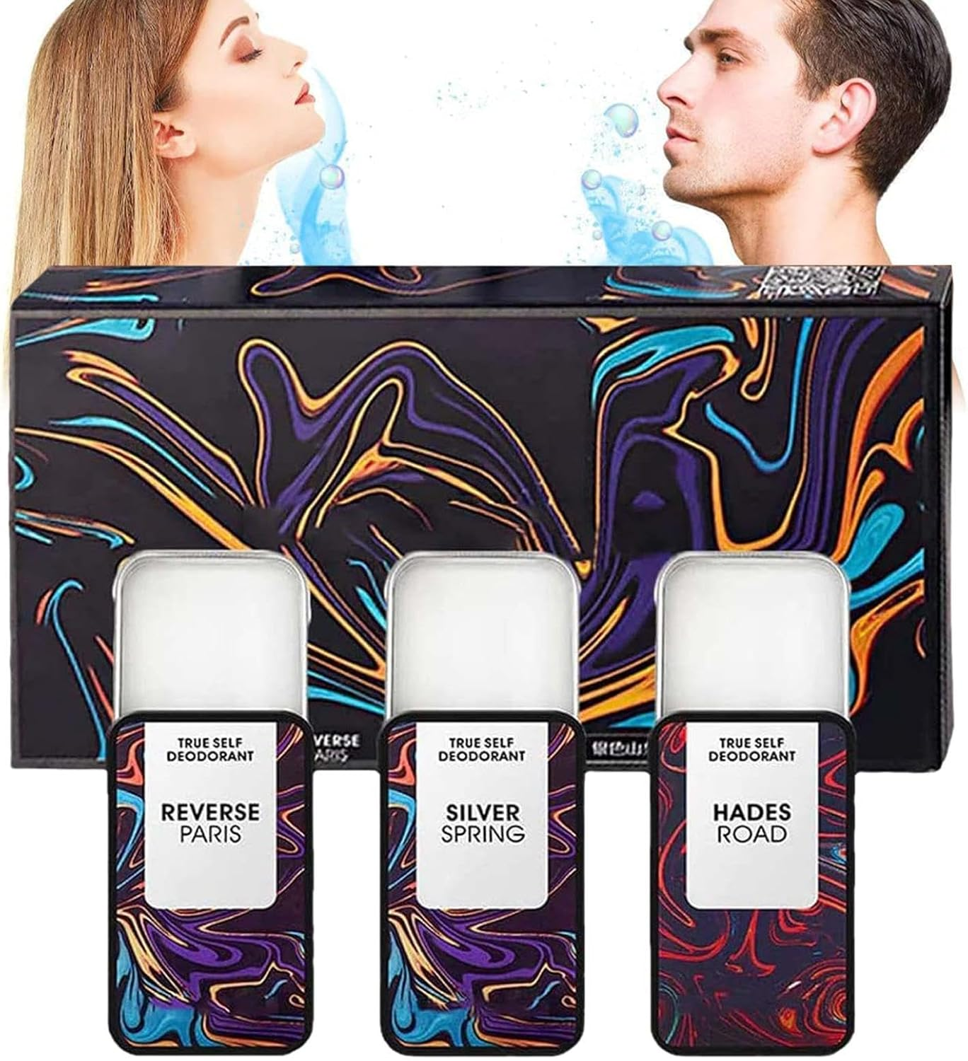 Sandalwood Perfume for Women - Natural Long Lasting Hommelure Feromone Solid Perfume,Portable Pocket Solid Fragrance Balm for Travel Dating image number 2