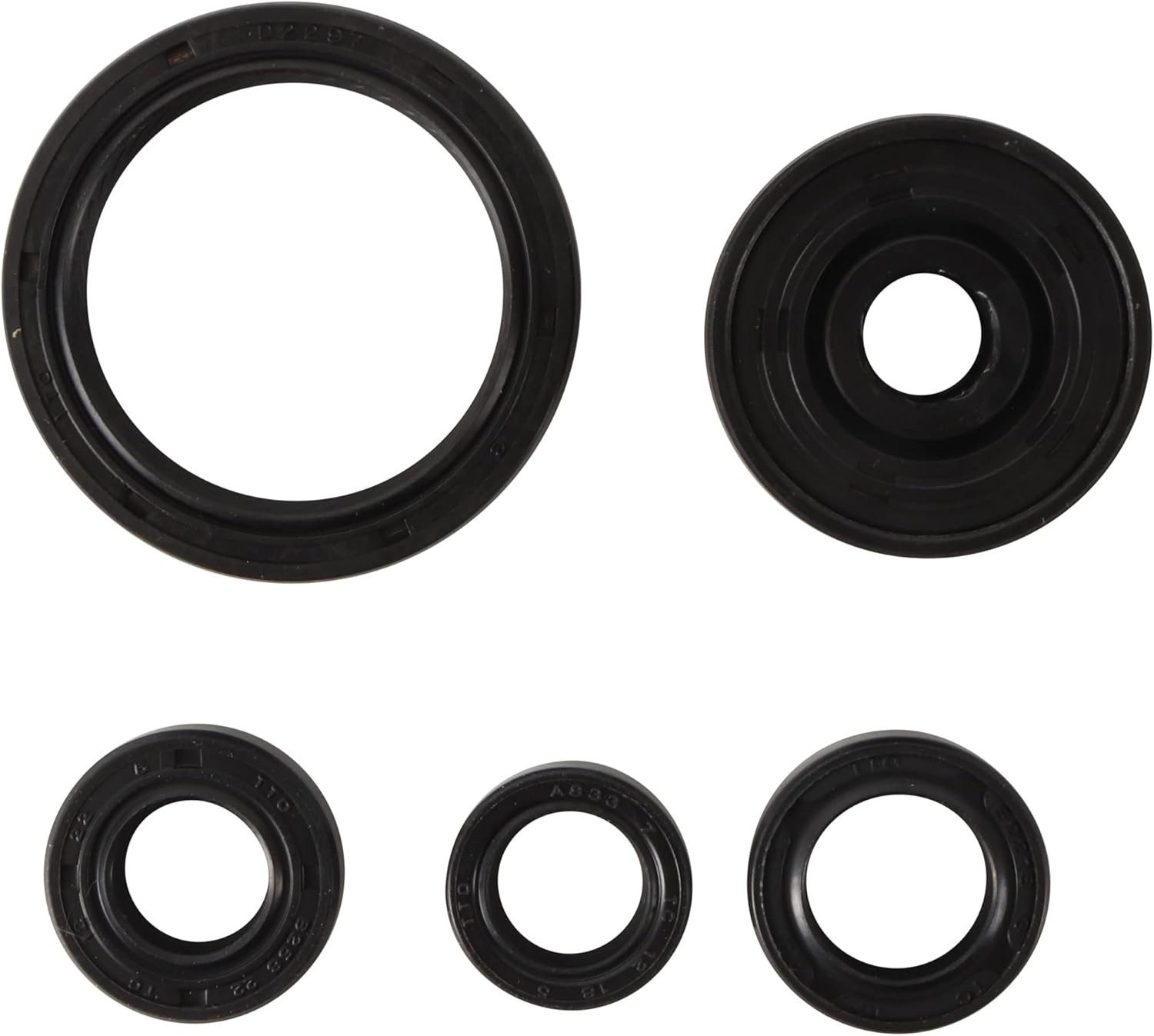 Vertex New Oil Seal Kit 822377 for Yamaha WR250R Dual Sport 18-19