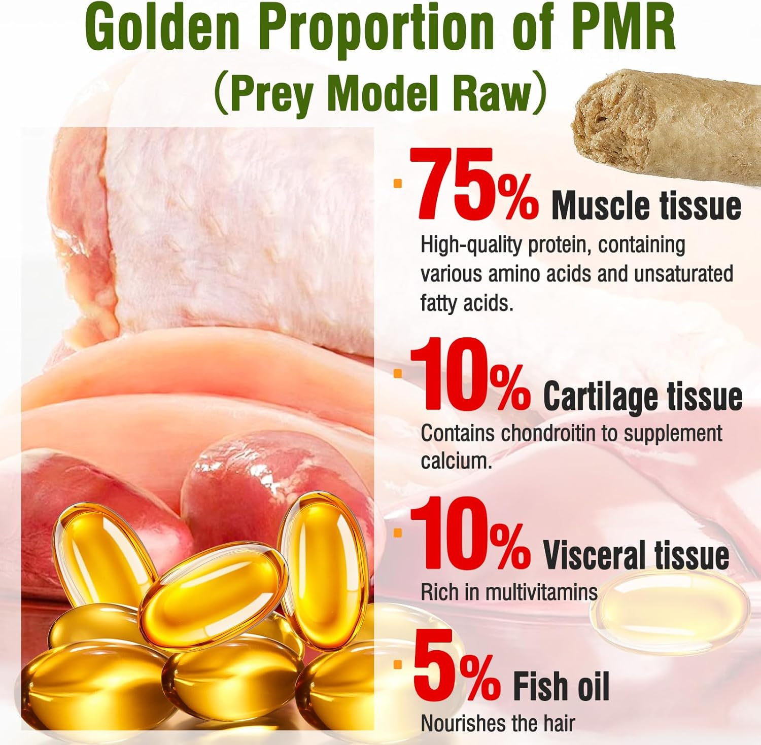 Puxulyiz Freezed Dried Cat Chew Sticks, Cat Dental Treats for Freshens Breath and Controls Tartar, Feline Teething Sticks image number 1