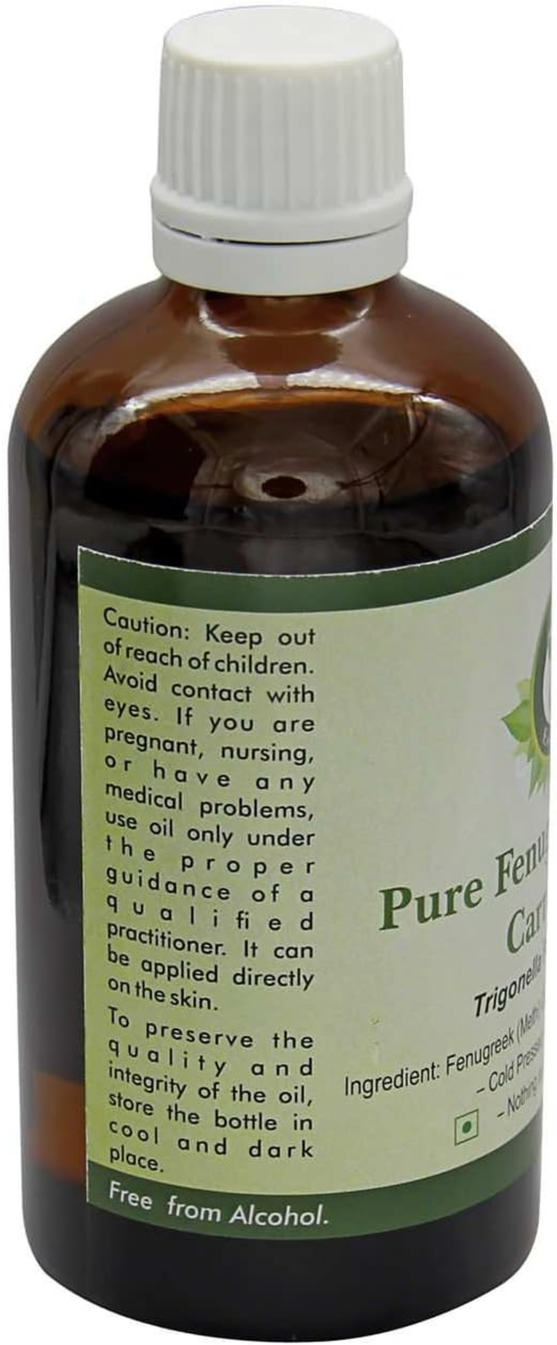 R V Essential Fenugreek Oil | Methi Oil | Fenugreek Seed Oil | for Massage | for Hair Growth | Trigonella Foenumgraecum | 100% Pure Natural | Cold Pressed | 50Ml | 1.69Oz image number 5