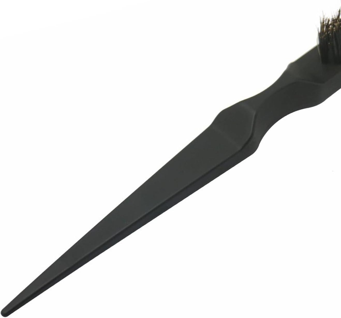 1 X Crepe Hair Brush with Mixed Bristles, Boar Bristles Brush Hair, Toupee Brush, Hair Brush, Hair Styling Appliances, Styling Accessories, Brushes, Professional Salon Comb for Long image number 2