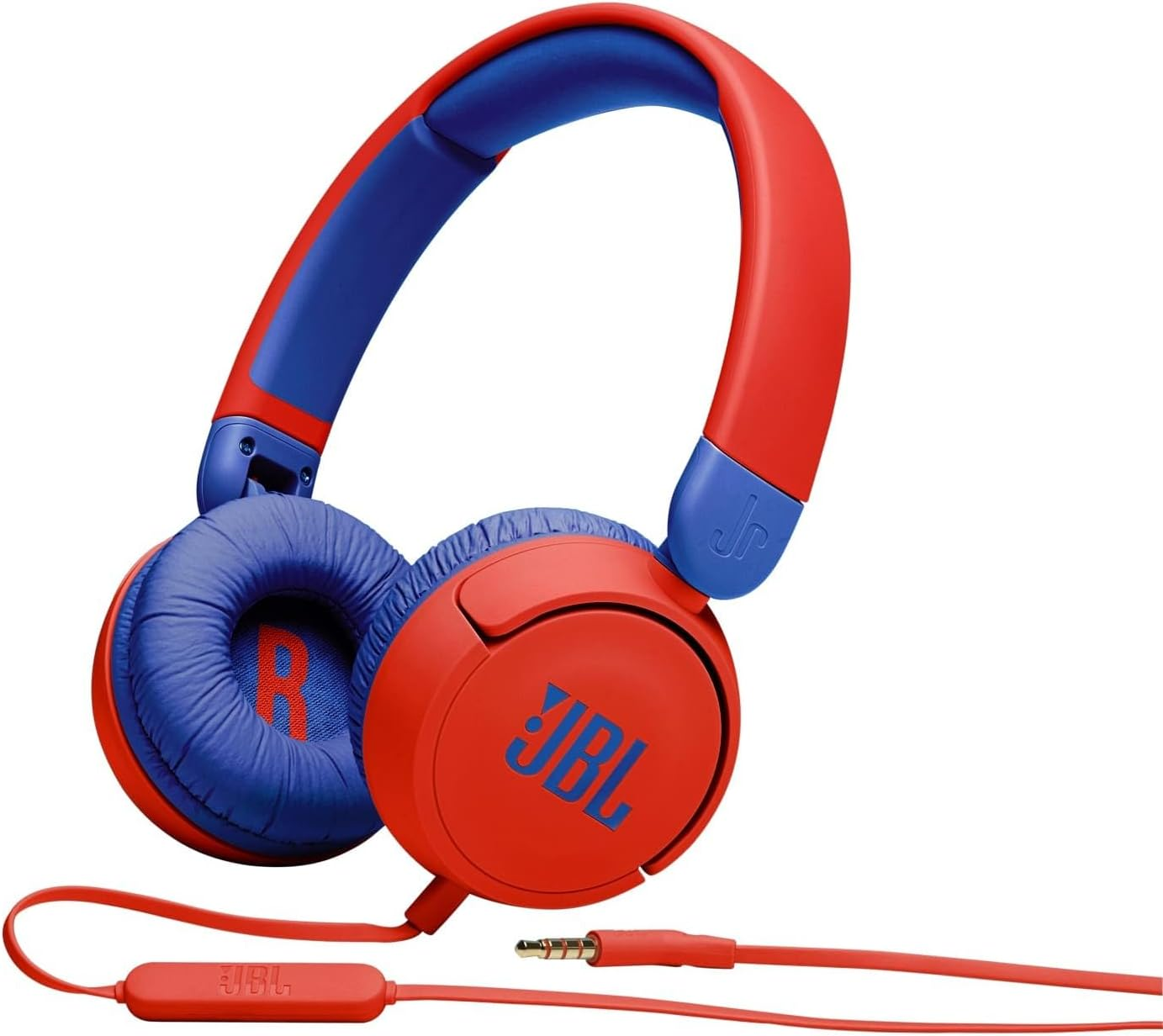 JBL 3.5 Mm Wired On-Ear Headphone for Kids, Red image number 2