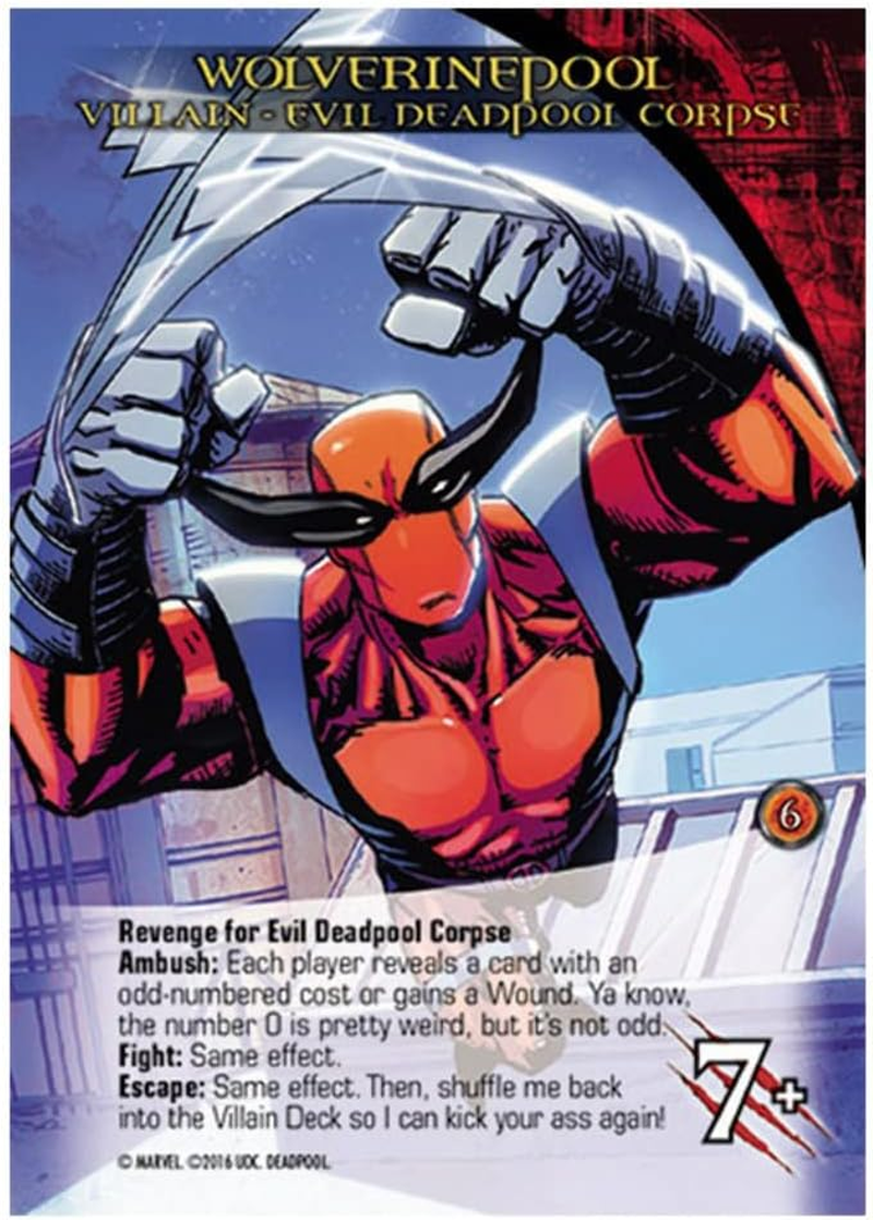 Upper Deck UD86328 Marvel Legendary DBG: Deadpool Expansion Game (Marvel Legendary: Deadpool) image number 1