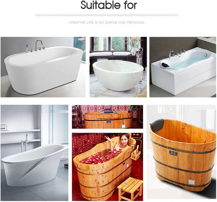 Tootoo Expandable Bathtub Caddy Tray Bamboo Bath Table over Tub with Wine & Book Holder image number 4