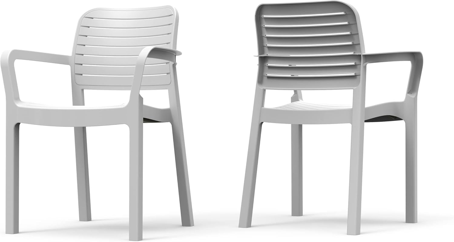 Keter Chloe Chair, White image number 2