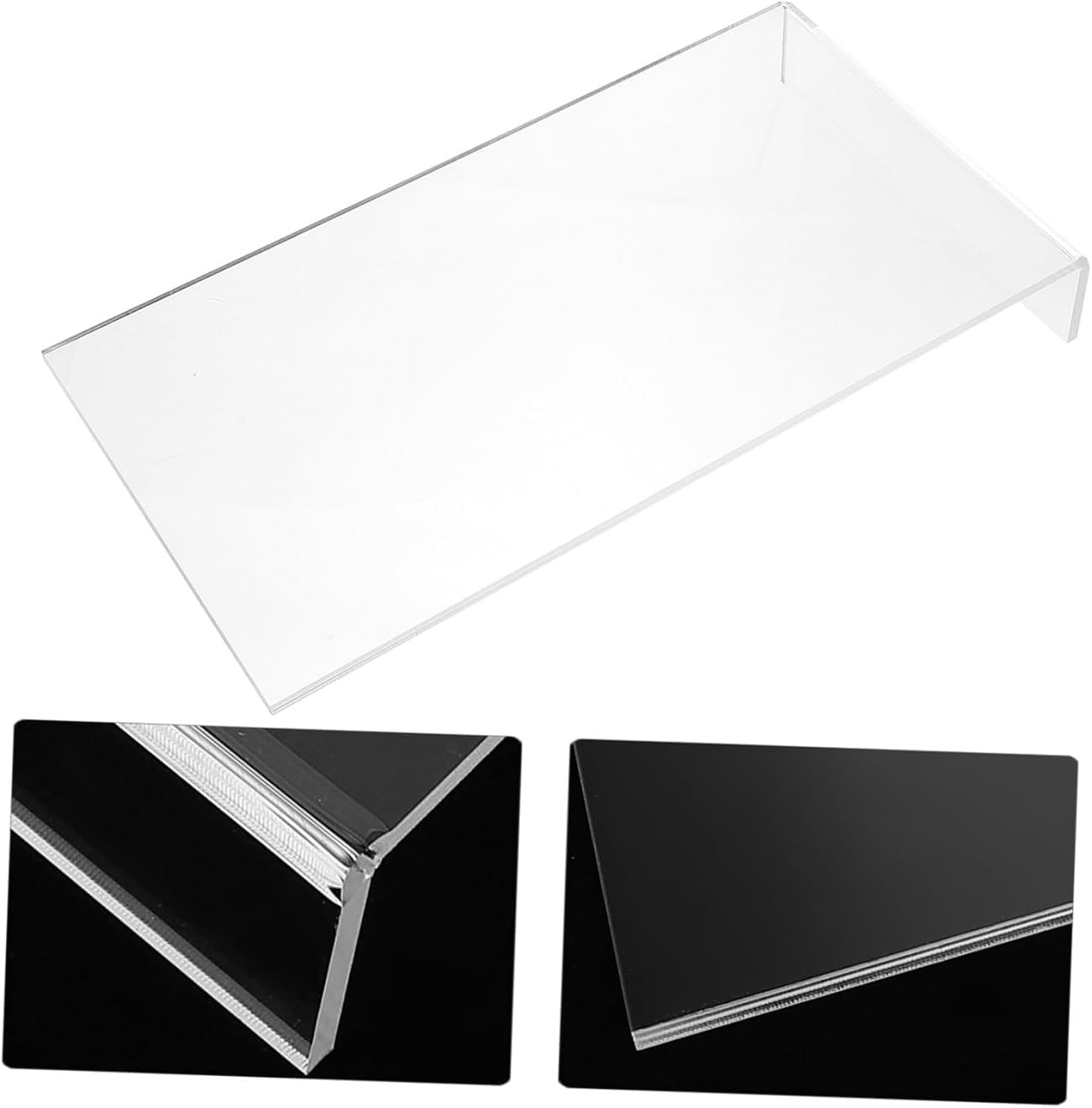 WADY 1Pcs Desk Slant Board Acrylic Ergonomic Writing Slope Writing Slant Board Acrylic Slant Board Drawing Slant Board Painting Board Rack Great as Classroom Tool for Writing Reading (Transparent) image number 5