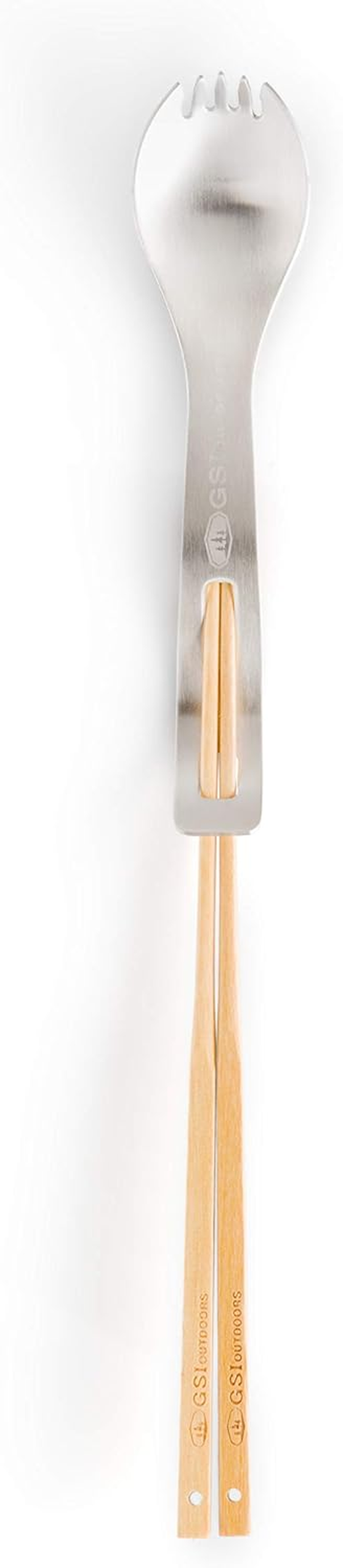 GSI Outdoors Glacier Stainless Kung Foon Utensil image number 1