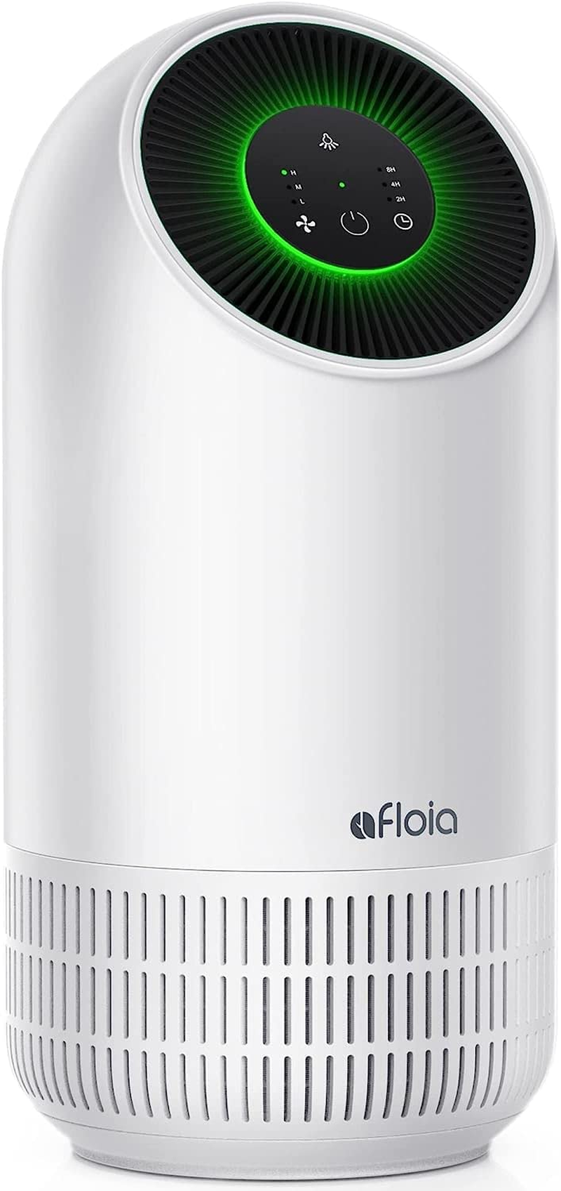 Afloia Air Purifier for Home with Essential Oil Diffuser| H13 Ture Hepa Filter Air Cleaner for Allergies, Remove 99.99% Pets Hair Odor Dust Smoke Mold Pollen, Fillo White