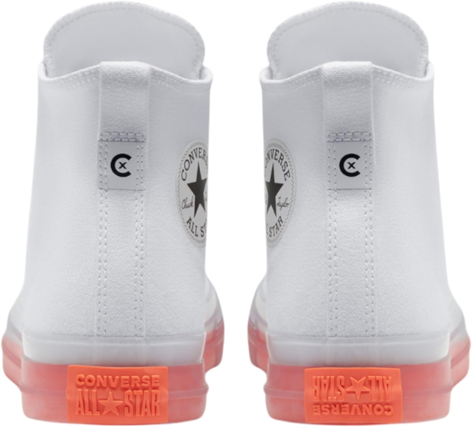 Converse Unisex Chuck Taylor All Star Cx High Top Shoe White/Clear/Wild Mango 9 Casual