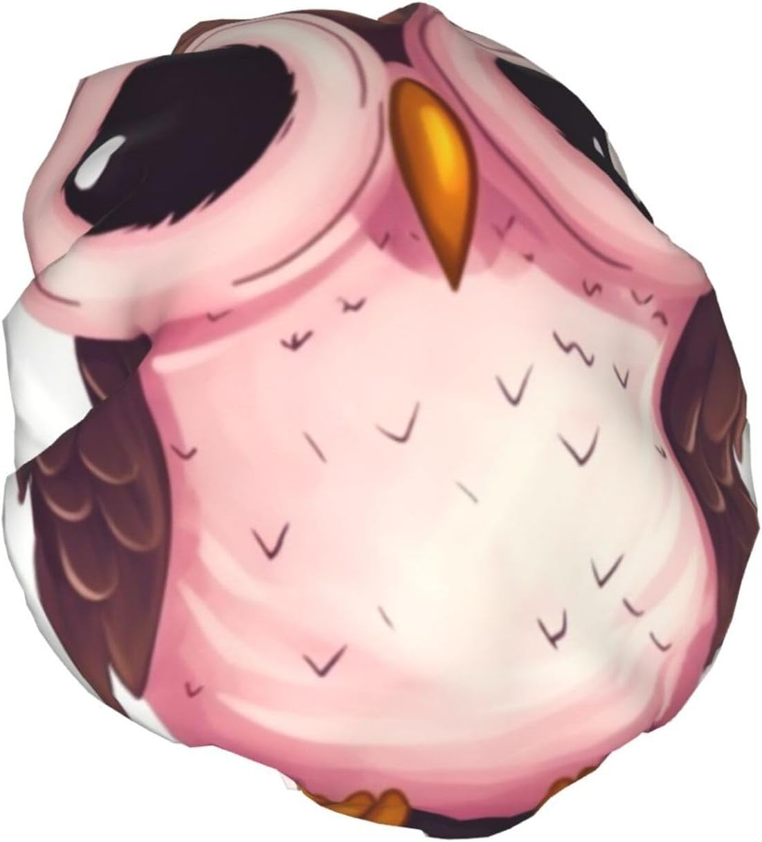 Cute Owl Shower Cap for Women Reusable Double Layers Bathing Bath Cap Hair Caps Waterproof Elastic Band Ladies Spa Salon Shower Hat Hair Caps