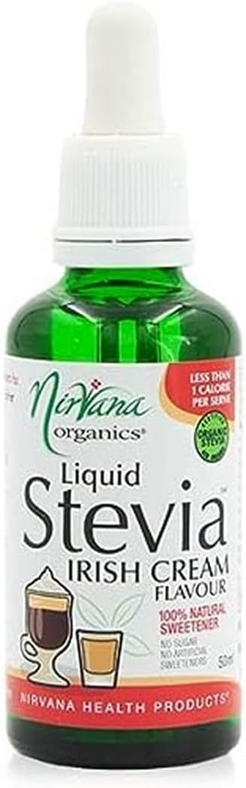 Nirvana Organics Irish Cream Flavour Stevia Liquid 50 Ml