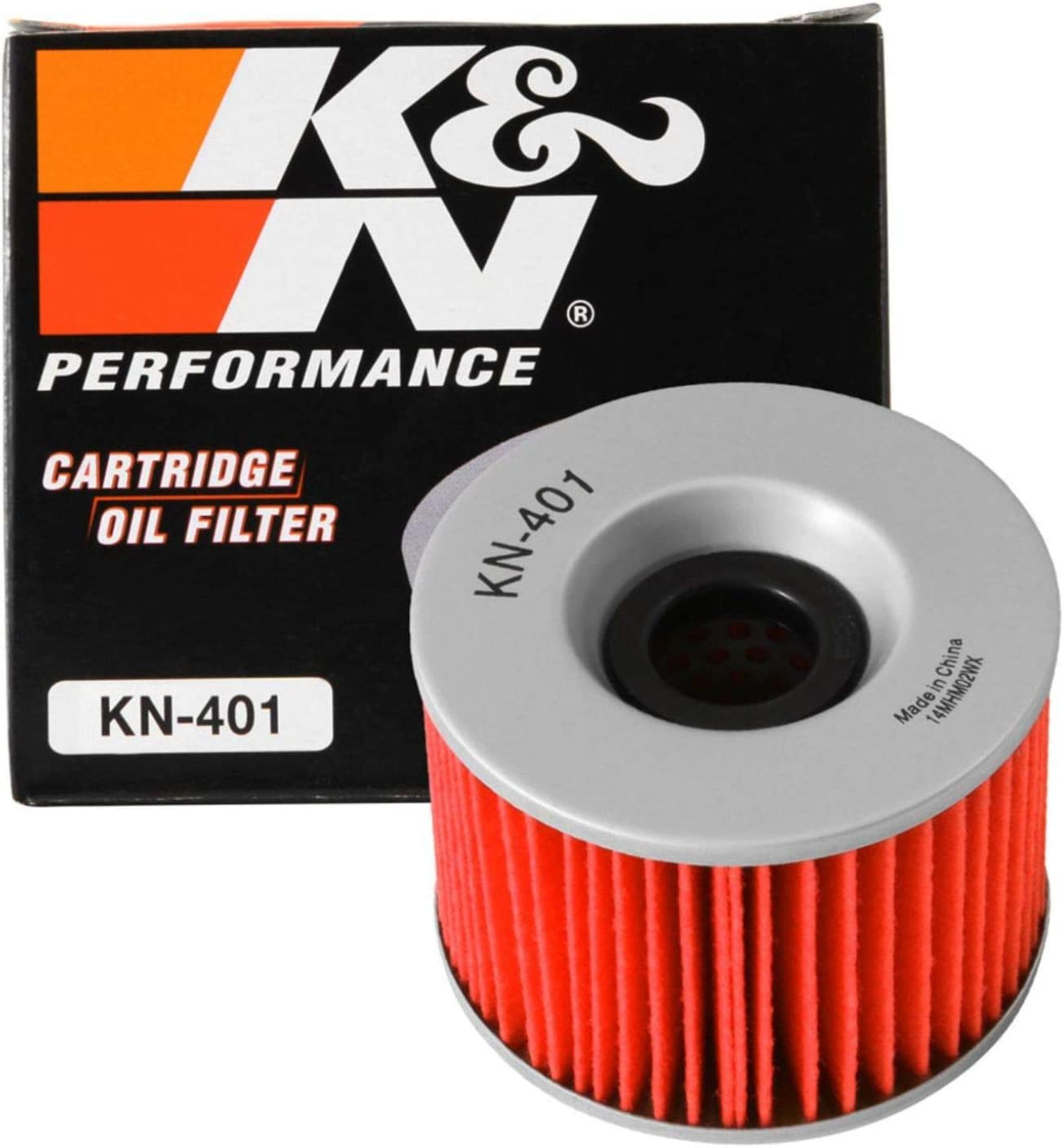 K&N KN-401 Premium Oil Filter for 2011 Kawasaki EX250R Ninja 250 image number 5