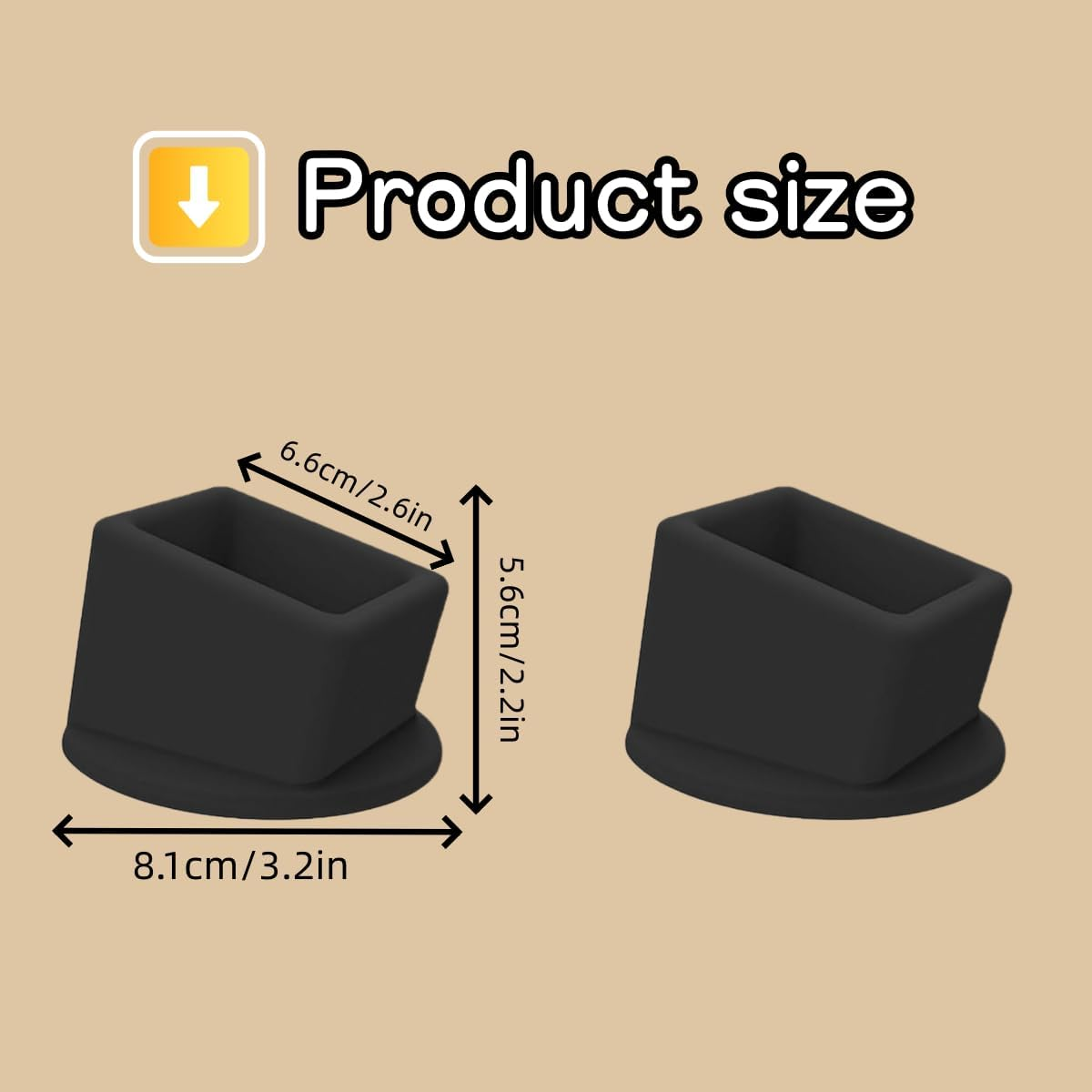 2 Pcs Seat Belt Bucklers, Silicone Seat Belt Extenders, Easily Accessible Car Boosters, Suitable for Most Vehicle Models (Black) image number 6