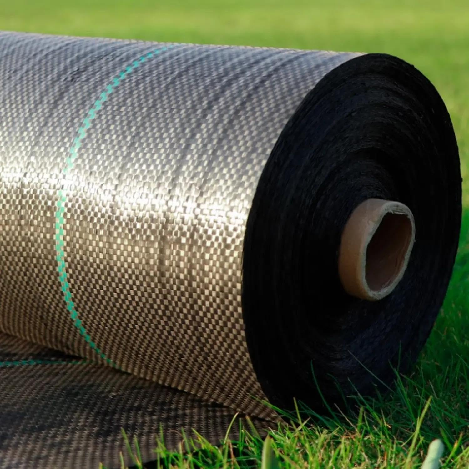 1PCS (2Mx30M) Heavy Duty Weed Barrier Fabric | Woven Weed Control Mat, UV Resistant Landscape Ground Cover for Garden, Pathways, Driveways | Breathable & Durable Weed Mat image number 4