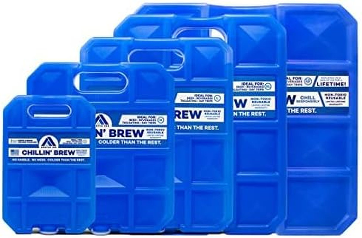 Arctic ICE Chillin' Brew Series, Long Lasting Reusable Ice Pack, Blue image number 1