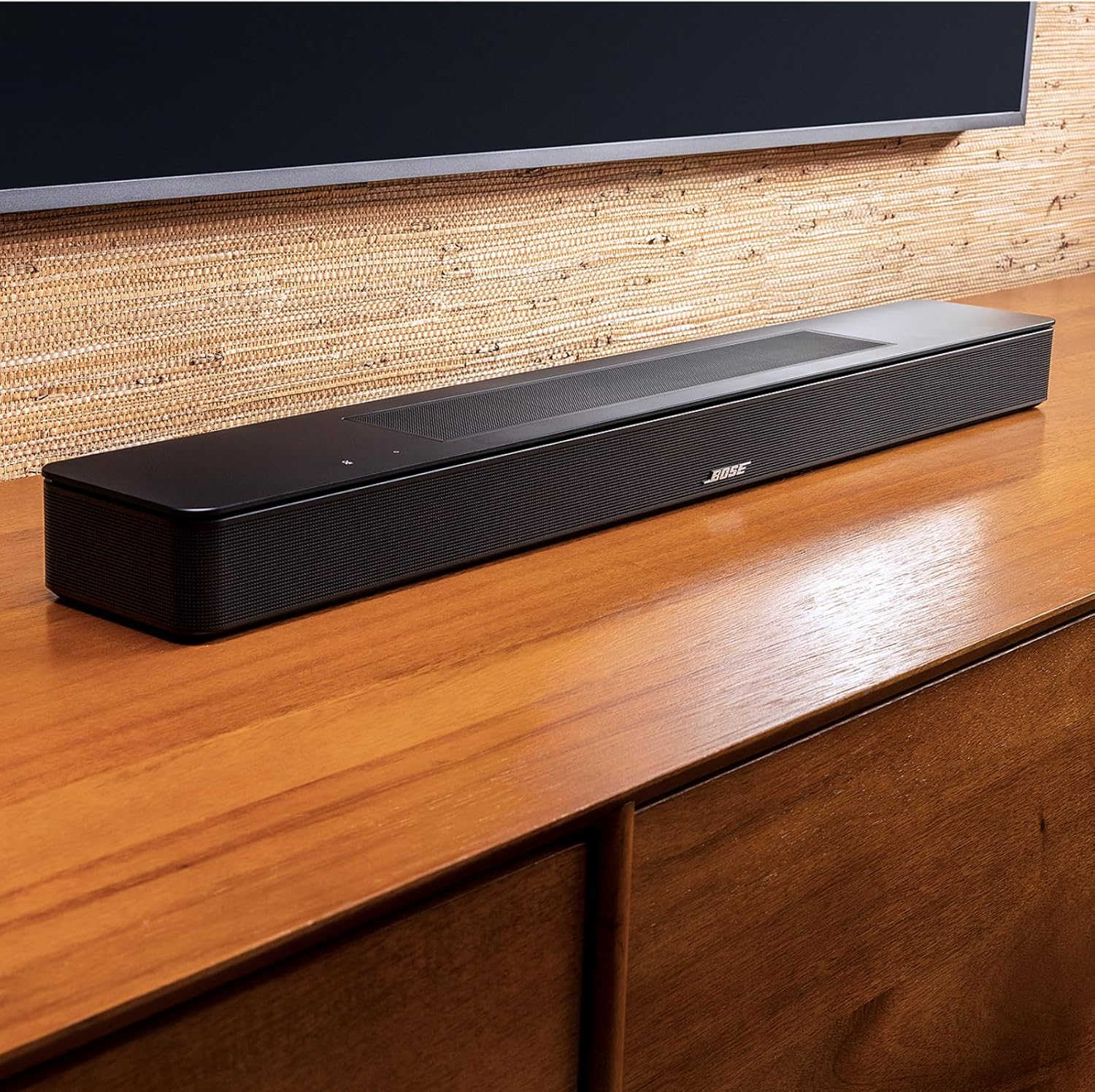 Bose Smart Soundbar (Black) - Dolby Atmos, Bluetooth Soundbar Speaker with Voice Control and Amazon Alexa Built-In, Works with Google Assistant Capabilities image number 4