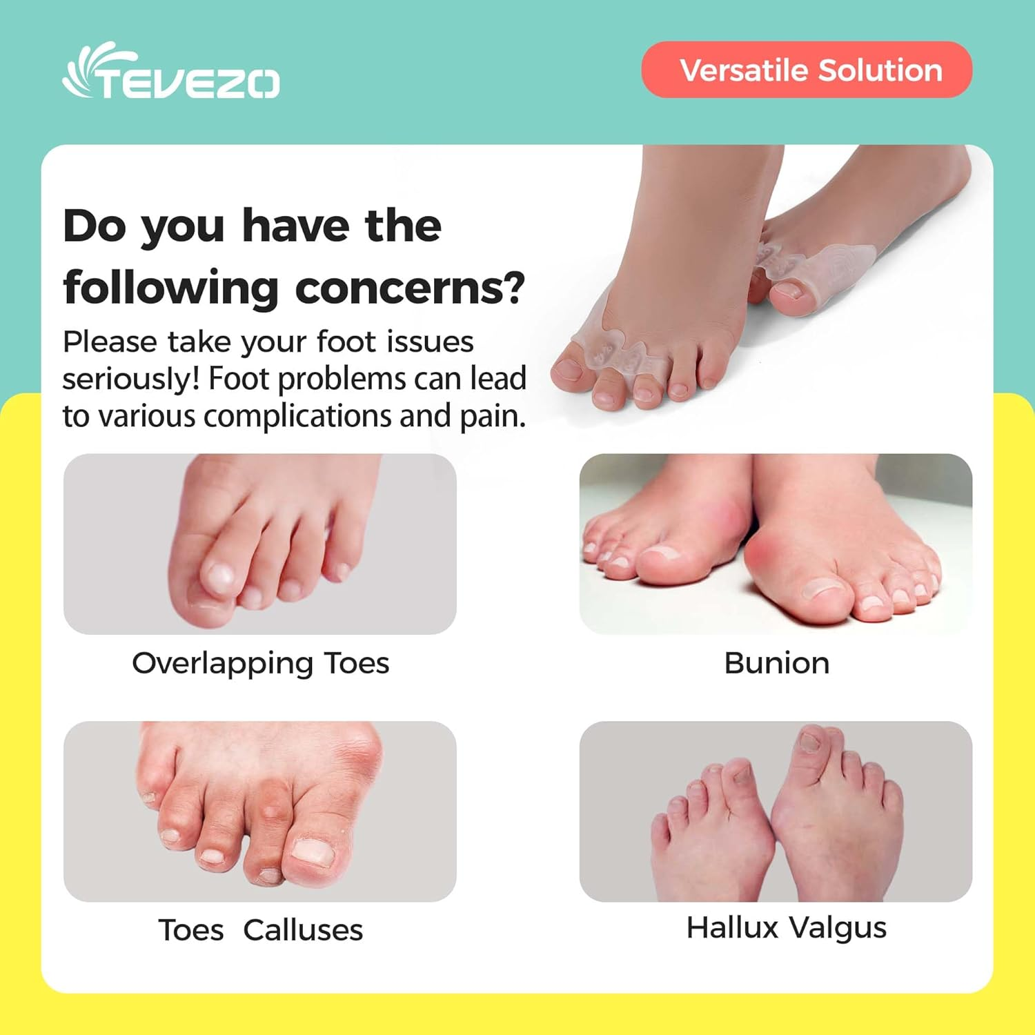 Kids Toe Separator and Protectors image number 6