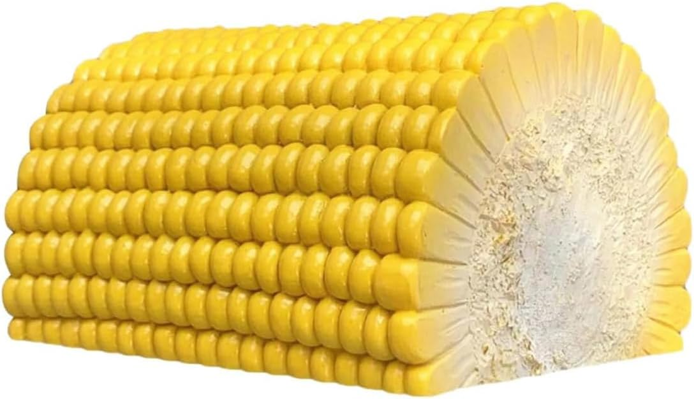 AIMALL Creative Corn-Shaped Tissue Box 5.9 X 5.1 X 3.9 Inches Desktop Storage Container for Living Room Coffee Table Home Decor image number 4